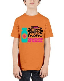 Wife Mom Nurse Style Style 1642# - nurse - Youth Tee Unisex
