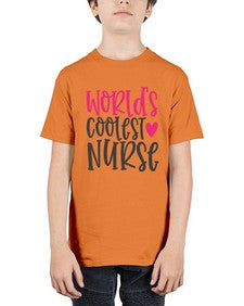 Worlds Coolest Nurse Style 1658# - nurse - Youth Tee Unisex