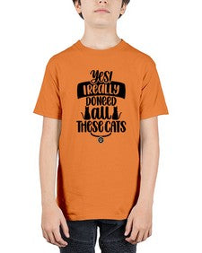 Yes I Really Do Need Style 109# - cats - Youth Tee Unisex