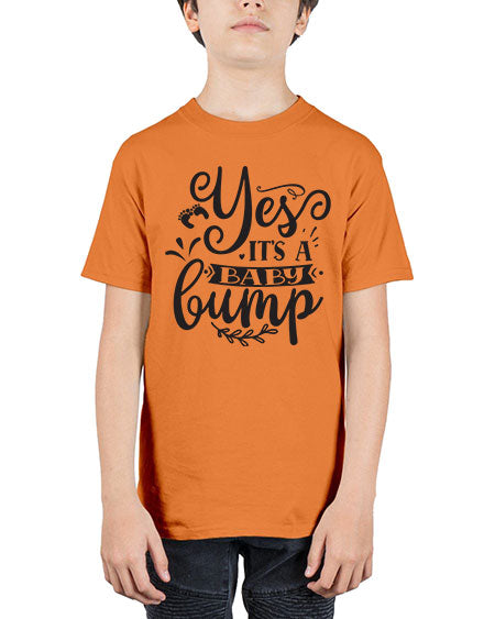 Yes it s a baby bump 476# - pregnancy - Youth Tee Unisex