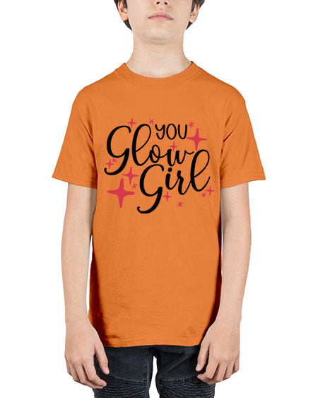 Yo Glow Girl Style 6# - beauty - fashion - Youth Tee Unisex