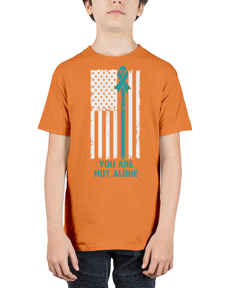 You Are Not Alone PTSD 1# - PTSD - Youth Tee Unisex