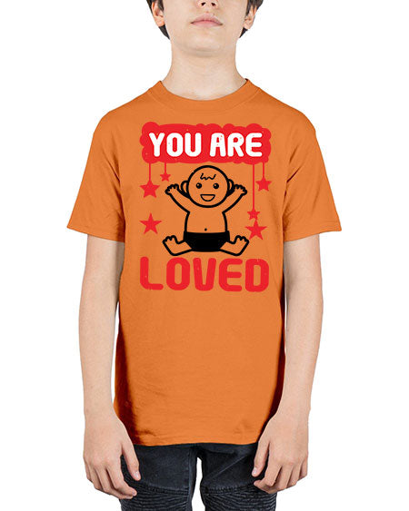 You are loved Style 241# - baby shower - Youth Tee Unisex