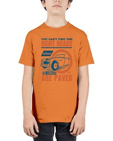 You cant find the right roads when the streets are paved 93# - car - Youth Tee Unisex