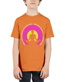 Your Soul Deserves to be Relaxed 657# - yoga - Youth Tee Unisex