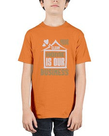 Your clean home is our Business Style 491# - cleaner - Youth Tee Unisex