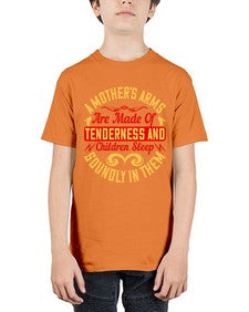 a mothers arms are made of tenderness and children sleep soundly in them 28# - parents day - Youth Tee Unisex