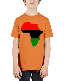 africamap 276# - black words and phrases - Youth Tee Unisex