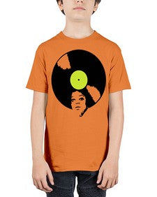 afrovinyl 63# - black girls or women - Youth Tee Unisex