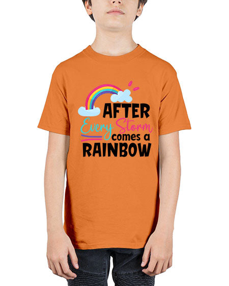 after every storm comes a rainbow Style 16# - baby - Youth Tee Unisex