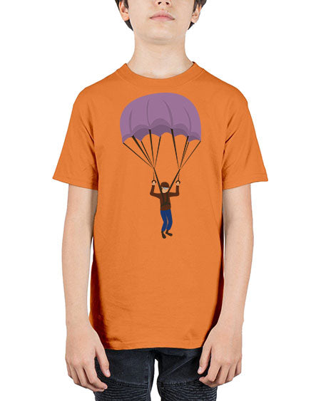 all in one 10# - parachute - Youth Tee Unisex