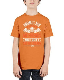 animals are my friends and i dont eat my friends 24# - vegan - Youth Tee Unisex