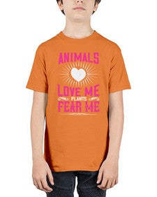 animals love me 27# - vegan - Youth Tee Unisex