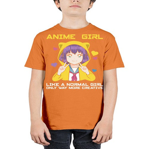 anime girl like a normal girl209# - anime - Youth Tee Unisex
