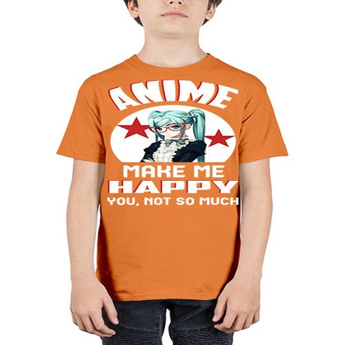 anime make me happy you not so much210# - anime - Youth Tee Unisex