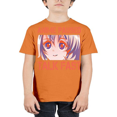 anime paused talk fast211# - anime - Youth Tee Unisex