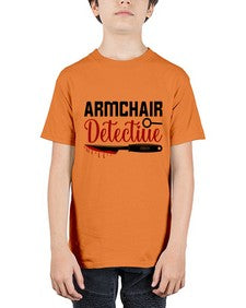 armchair detectiue 237# - true crime - Youth Tee Unisex