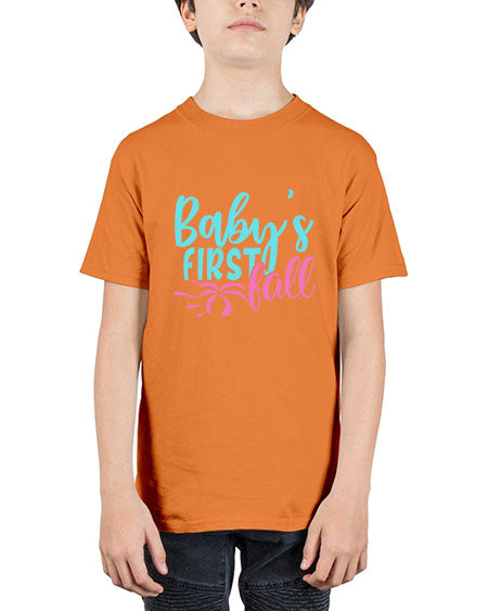 babys first fall Style 38# - baby - Youth Tee Unisex