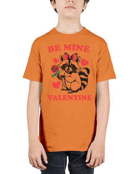be mine valentine 3# - raccoon - Youth Tee Unisex