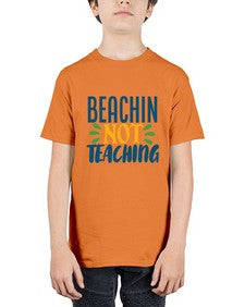 beachin not teaching Style 63# - teacher - Youth Tee Unisex