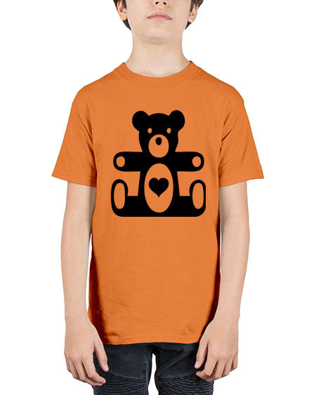 bear with heart 47# - bears - animals - Youth Tee Unisex