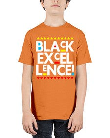 black excllence  210# - black words and phrases - Youth Tee Unisex