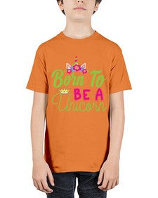 born to be a unicorn 63# - unicorn - Youth Tee Unisex