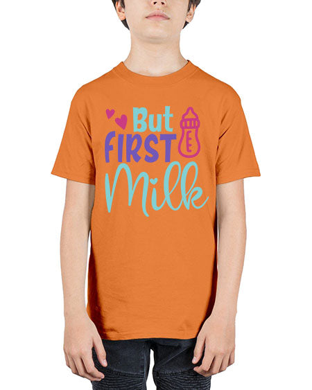 but first milk Style 49# - baby - Youth Tee Unisex
