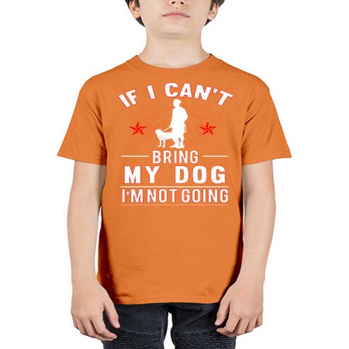 cant bring dog 69# - dogs - Youth Tee Unisex