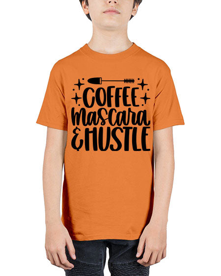 coffe mascara hustle 6# - beauty - fashion - Youth Tee Unisex