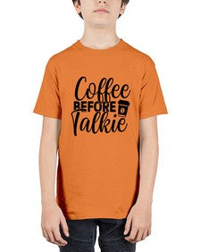 coffee before talkie 764# - tea - Youth Tee Unisex