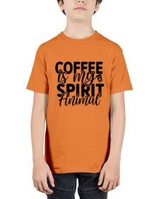 coffee is my spirit animal 820# - tea - Youth Tee Unisex