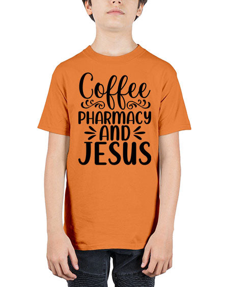 coffee pharmacy and jesus 661# - pharmacist - Youth Tee Unisex