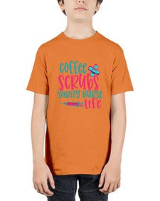 coffee scrubs sanity nurse life Style Style 669# - nurse - Youth Tee Unisex