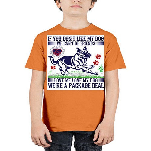 dog t shirt design 95# - dogs - Youth Tee Unisex
