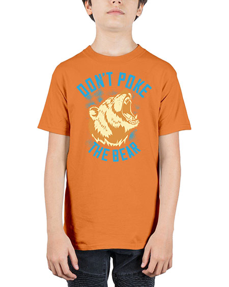 don’t poke the bear 99# - bears - animals - Youth Tee Unisex