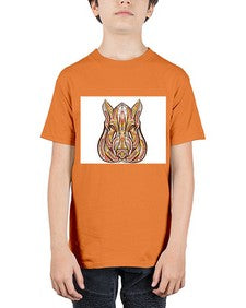 ethnic boar 417# - mandala - Youth Tee Unisex