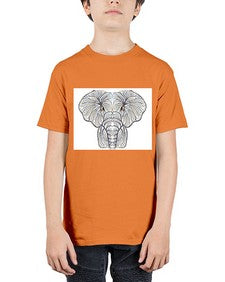 ethnic elefant 422# - mandala - Youth Tee Unisex