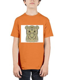 ethnic leopard 429# - mandala - Youth Tee Unisex