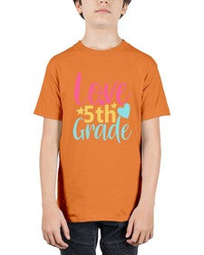 fifth Grade Love 84# - fifth grade - Youth Tee Unisex