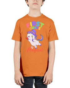 first Grade is Magical Unicorn 142# - first grade - Youth Tee Unisex