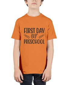 first day of preschool 109# - first grade - Youth Tee Unisex