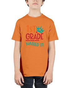 first grade nailed it 150# - first grade - Youth Tee Unisex