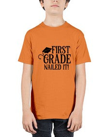 first grade nailed it 151# - first grade - Youth Tee Unisex