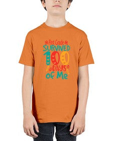 first grade survived one hundred days of me 158# - first grade - Youth Tee Unisex