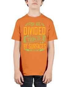 fish are divided from us by surfaces and silence 975# - vegan - Youth Tee Unisex