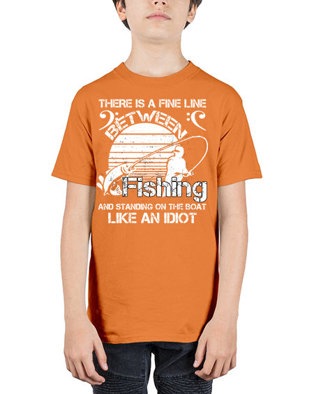fishing 31# - shark-fish - Youth Tee Unisex