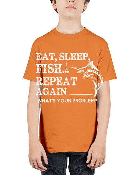 fishing 36# - shark-fish - Youth Tee Unisex