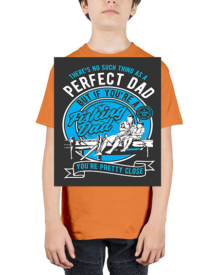 fishing dad cs 41# - shark-fish - Youth Tee Unisex