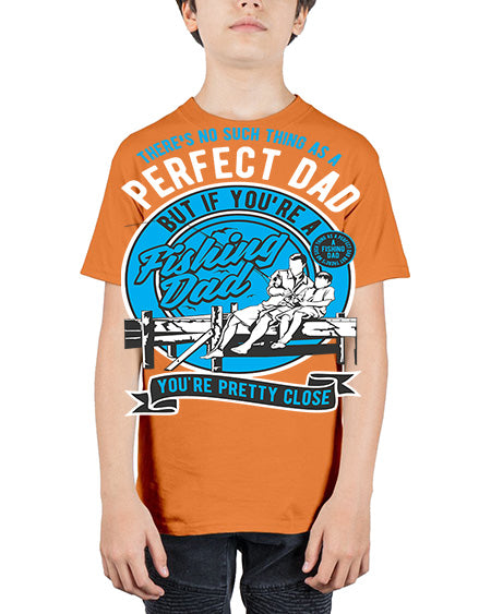 fishing dad cs 48# - shark-fish - Youth Tee Unisex